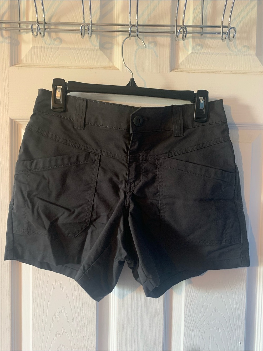 5.11 Tactical Women’s Dark Gray High-Waist Utility Shorts